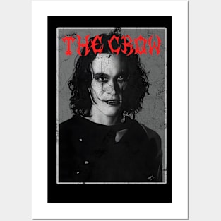 The Crow Vintage Poster 90s Posters and Art